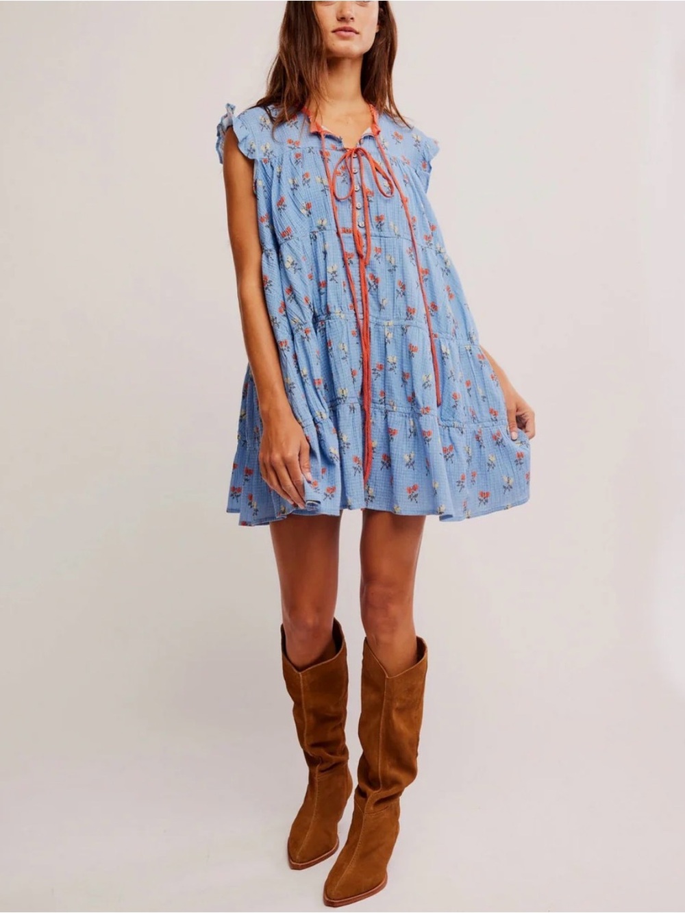 Free People Sundown Mini Dress